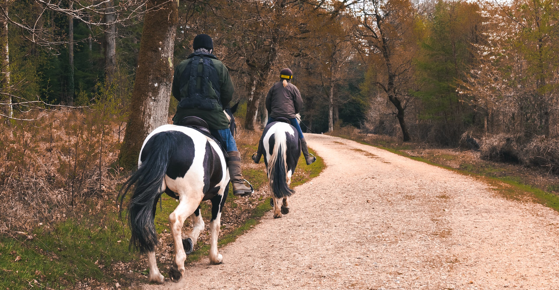 riding on one of the many bridleways in the peak park